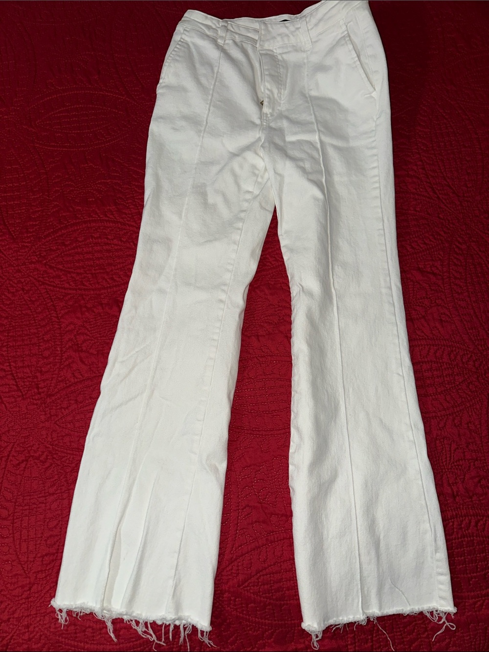 Generation Love White Bootcut Flare Pants
